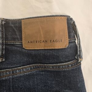 American Eagle Outfitters Denims Straight Fit Blue Stone Wash Jeans Men W38 L32
